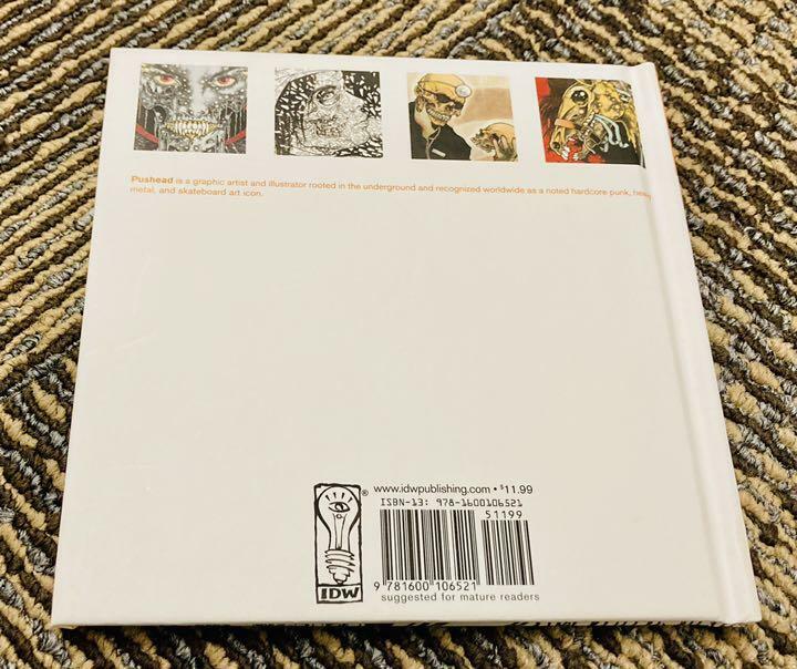Pushead | Sparrow #15 Art Book Autographed rare | eBay