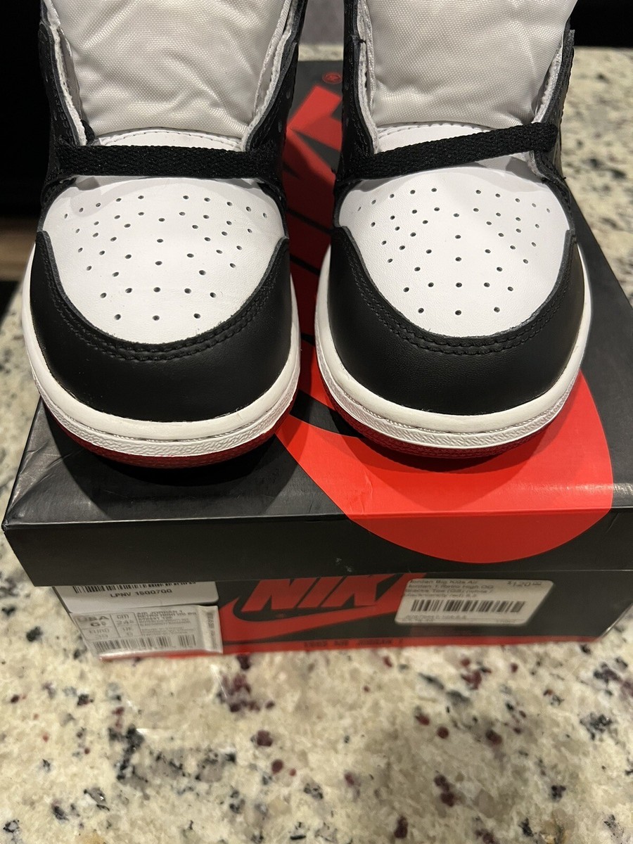Jordan 1 Retro High OG Black Toe 2016 VNDS Brand New | eBay