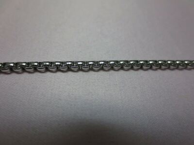 j-mania Halskette Gliederkette Edelstahl Glatt Silber 75' 3mm Box Chain