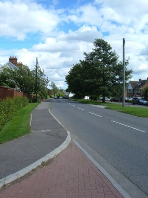 Foto 6x4 High Street, North End, Stewkley North End\/SP8427 Blick entlang t c2008
