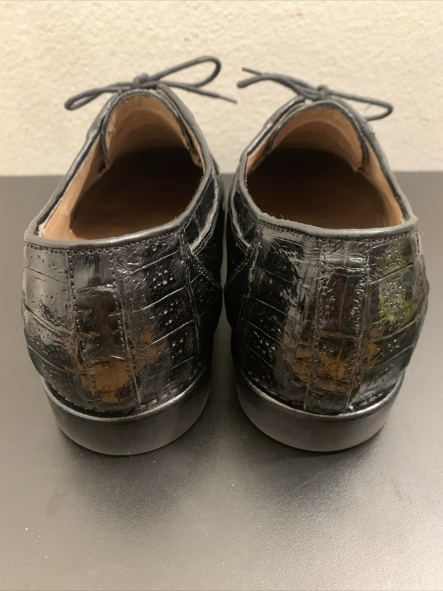 Belvedere Florence, Genuine Crocodile, Dress Shoes, Sz 12 M  display picture 1