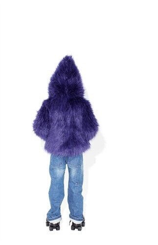 EUC Little Marc Jacobs Faux Fur Coat 