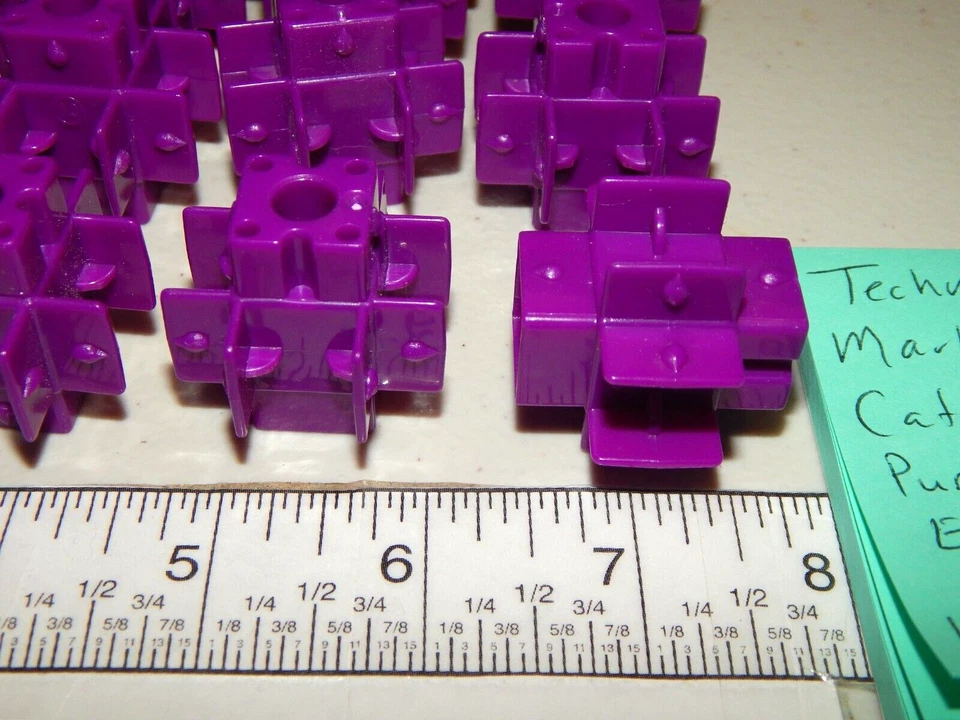 Techno Gears Marble Mania Catapult 16 conector roxo extensor apenas peças - Imagem 2 de 2