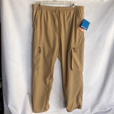 NWT Columbia Boundless Trek Women's Cargo Pant, Omni-Shade, Tan, Gorpcore