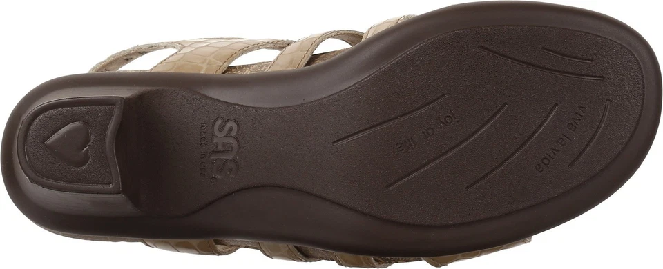 SAS Women's Allegro Strappy Sandal Taupe Leather 9 M - Image 3 of 3
