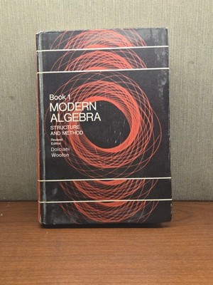 Book 1 Modern Algebra Structure And Method DOLCIANI 1975 Impression
