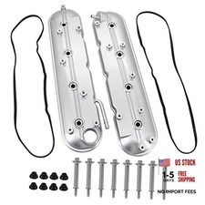 12570427 12582224 Left Right Engine Valve Covers for silver-Left Right side