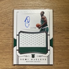 Semi Ojeleye 2017-18 Panini National Treasures Patch Jersey Auto RC /99 true RPA