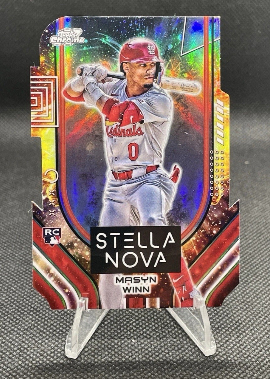 2024 Topps Chrome Cosmic MASYN WINN Stella Nova Die Cut Rookie Card #SN-2  *MINT