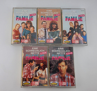 Eine schrecklich nette Familie 1 2 3 4 5 komplett Kassette Karussell