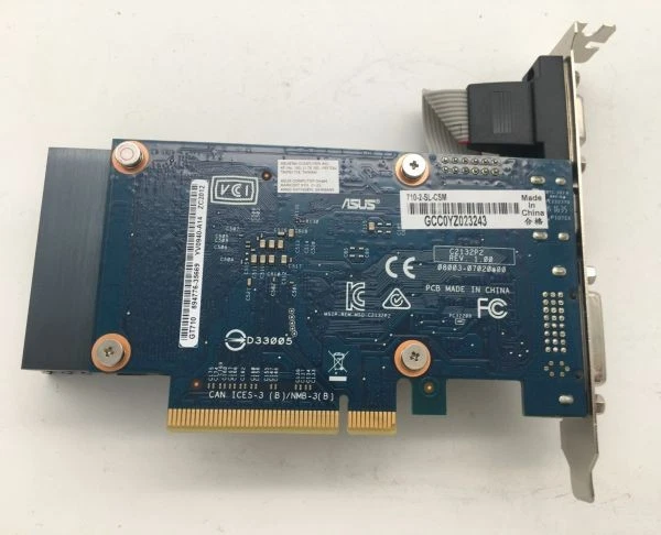 Asus gt 710 2gb ddr3 pci express nvidia manual cd extra low bracket - Image 3 of 4