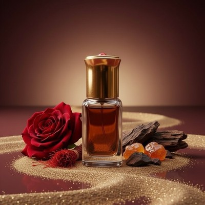 Mukhallat Al Emirates. Uncut Concentrated Arabian Perfume Oil Attar. 3ml Roll-On