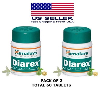 Diarex Himalaya 30 Tablets USA Seller Free Shipping (Pack Of 2)