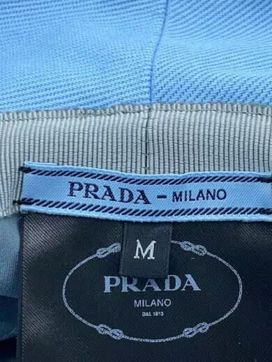 PRADA Bucket Hat/ Medium/ Polyester/ Blue/ Solid … - image 5