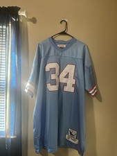Mitchell & Ness Throwbacks Earl Campbell Houston Oilers Jersey #34