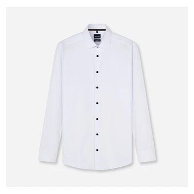 Olymp Herren Camisa Clásica Luxor 24/Seven Modern Fit Blanca 134724 00 - Imagen 1 de 4