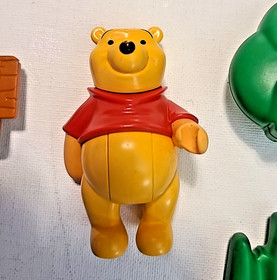 Lego Duplo Disney Winnie The Pooh Figure Forest Sign Bush & Grass Piece Set 2983