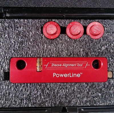 Laser Tools Co. L80 PowerLine Sheave/Pulley Laser Alignment System w/ Case