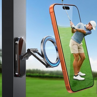 JOYROOM Upgraded Magnetic Golf Cart Phone Holder, Titanium Black 