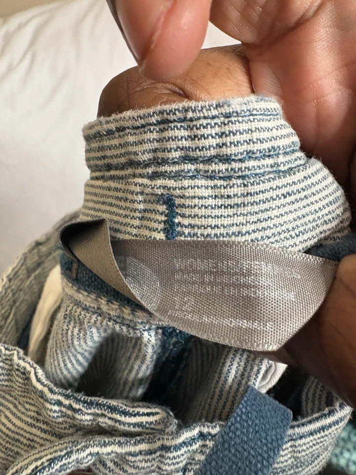 Pantalones Cortos para Mujer The North Face Talla 12 Rayas Mezcla de Lino Senderismo Camping Aire Libre Foto 3 de 3