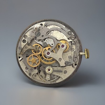 Bewegung VENUS 188 Chronograph Für Stück Ersatz- Achse Lenkrad Sehr Gut