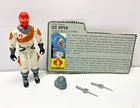 Vintage GI JOE ICE VIPER 100% COMPLETE W/FileCard COBRA WOLF DRIVER Arah