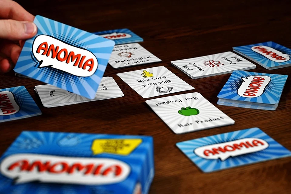 Anomia Card Game Fast-Paced Party Challenge, Brain Teaser, 3-6 Players Ages 10+ - Image 4 of 4