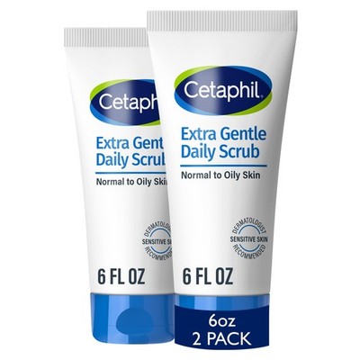 Cetaphil Exfoliating Face Wash, Extra Gentle Daily Face Scrub, Gently Exfoliates