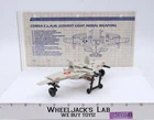 Cobra Claw C.L.A.W. Glider 100% Complete G.I. Joe 1983 Hasbro Vintage Vehicle