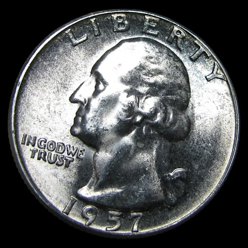 1957 Washington Quarter ---- Unc Coin ---- #PP931