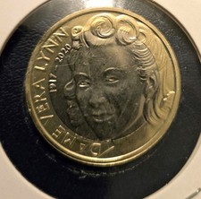 2022 Brilliant Uncirculated Two (£2) Pound Coin Dame Vera Lynn