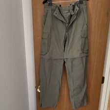 Cabelas Guidewear Mens Green Nylon Cargo Pant...