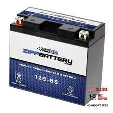 Maintenance-Free 12V 11Ah Battery Replacement for ATV, Motorcycle, Jet 12B-BS
