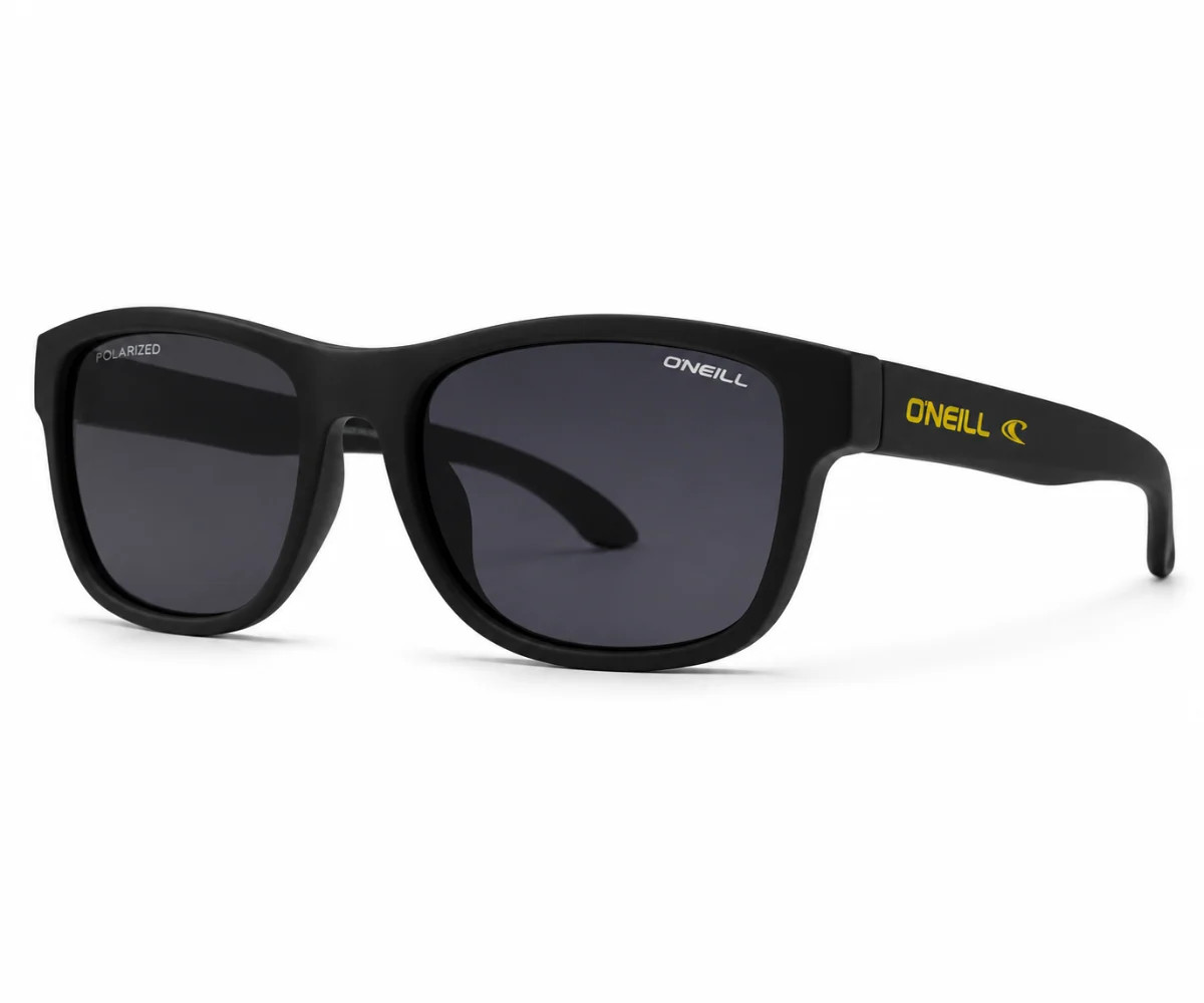O'Neill ONS-COAST-104P Men's Polarised Sunglasses Black Grey UV400 53