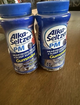 #ad #ad Alka Seltzer PM Gummies Heartburn Relief amp; Sleep 54 Ct Each. Set Of 2 $49.99
