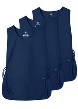 Adar Universal Cobbler Apron 3 Pack - Unisex Cobbler Apron X-Large Navy