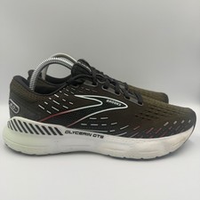 Brooks Glycerin GTS 20 Womens Size 9 Running Shoes Support Cushion Black Olive
