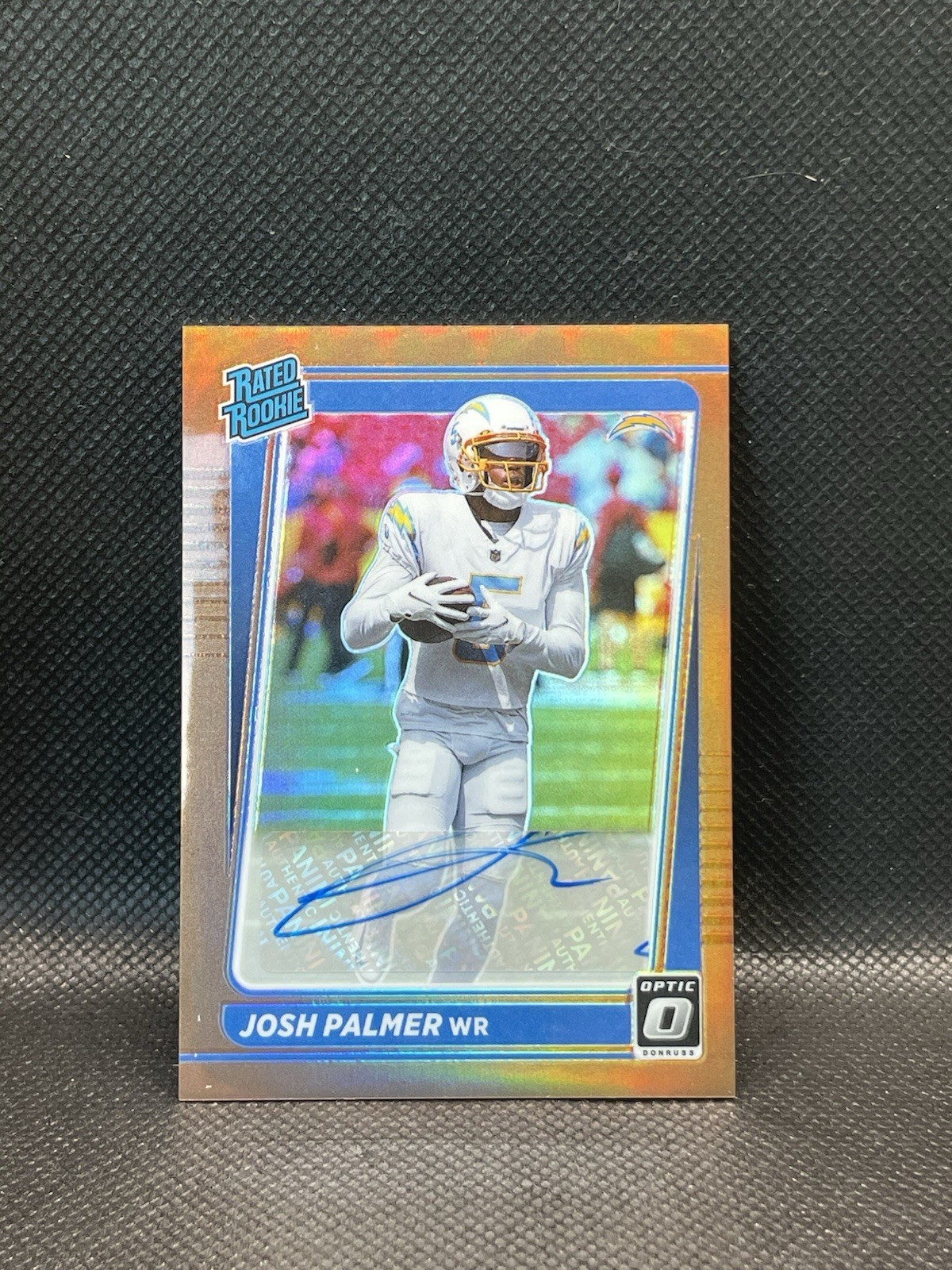Josh Palmer Panini Donruss Optic #229 Autograph Bronze