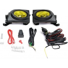 For Honda Civic Performance Fog Light 2006-2008 Pair Halogen Yellow Lens Sedan
