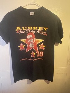 Drake Migos Aubrey & Three Migos Tour T-Shirt 2018 Rap Tee Gildan Black - Small