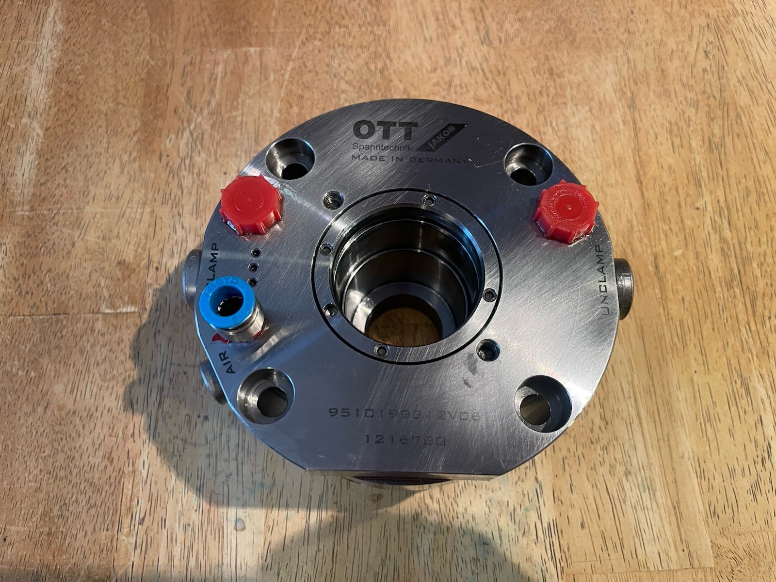 OTT Jakob Spanntechnik 95.101.993.1.2 V06 Tool Clamping System 1216780 T