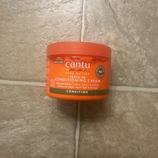 [CANTU] MANTECA DE KARITÉ PARA CABELLO NATURAL CREMA ACONDICIONADORA SIN ENJUAGUE 12OZ