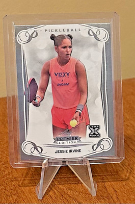 Jessie Irvine RC - 2023 Leaf Pickleball Premier Edition Silver #23 ROOKIE