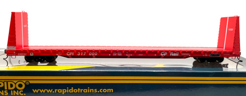 HO RAPIDO 147001A MIL MAMPARO FLATCAR CANADIAN PACIFIC CP RAIL # 317000 DEFECTO | Zustand: New