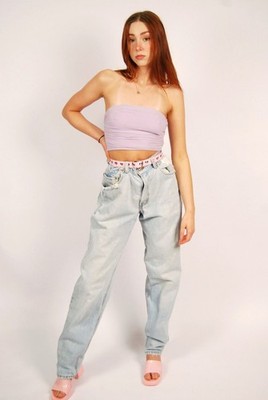 90s Levis Jeans (32) lightwash denim vintage womens high waisted tapered loose