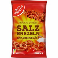 Gut&GüNstig Salzbrezel KnabbergebäCk Knackig & Cross Mit Meersalz 250G Packung