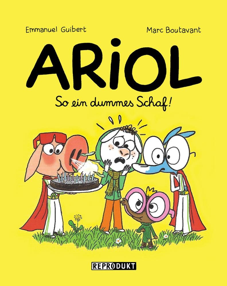Emmanuel Guibert ~ Ariol 14 - So ein dummes Schaf!