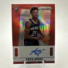 2024-25 Panini Prizm Deca Yves Missi Rookie Auto /99 Red