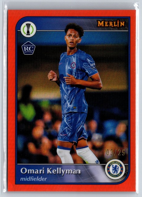 2024-25 Topps Merlin UEFA Club Competitions Omari Kellyman #71 NM
