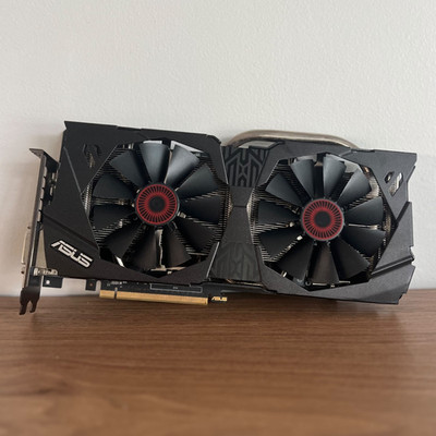 ASUS STRIX NVIDIA GeForce Dual Fan Heatsink PCIe x16 8-Pin, Multi-Monitor